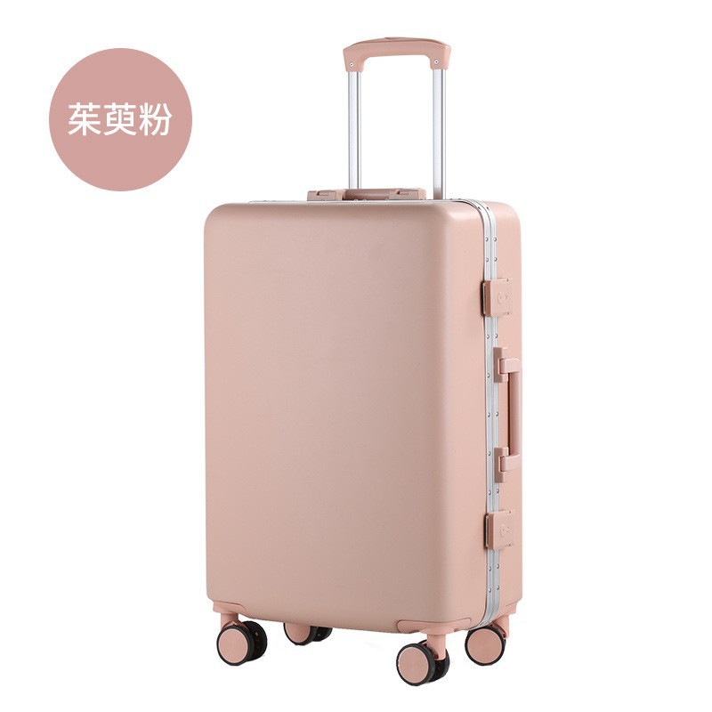 Maleta para estudiantes, maleta con ruedas universales de 24 pulgadas con cremallera, maleta de 20 pulgadas para hombres, maleta de embarque con contraseña