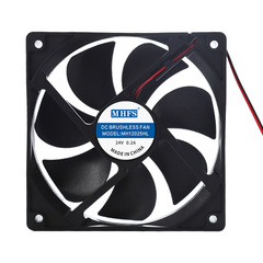 Cooling fan 12025 DC fan 12025 120*120*25 industrial fan 12cm chassis cooling fan