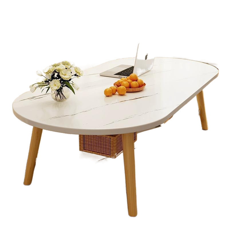 Mesa de té, sala de estar, sofá doméstico, mesa de té simple, nueva mesa de dormitorio simple para alquiler moderno
