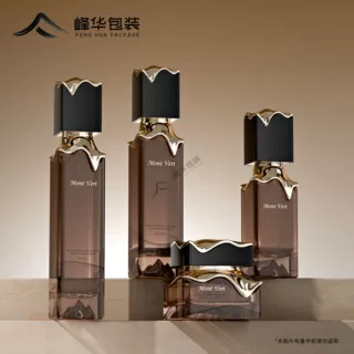 现货120ml按压乳液瓶100ml40ml精华乳液玻璃瓶膏霜瓶化妆品玻璃瓶