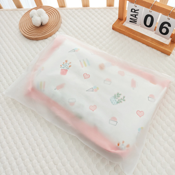 Cotton gauze pillowcase for baby