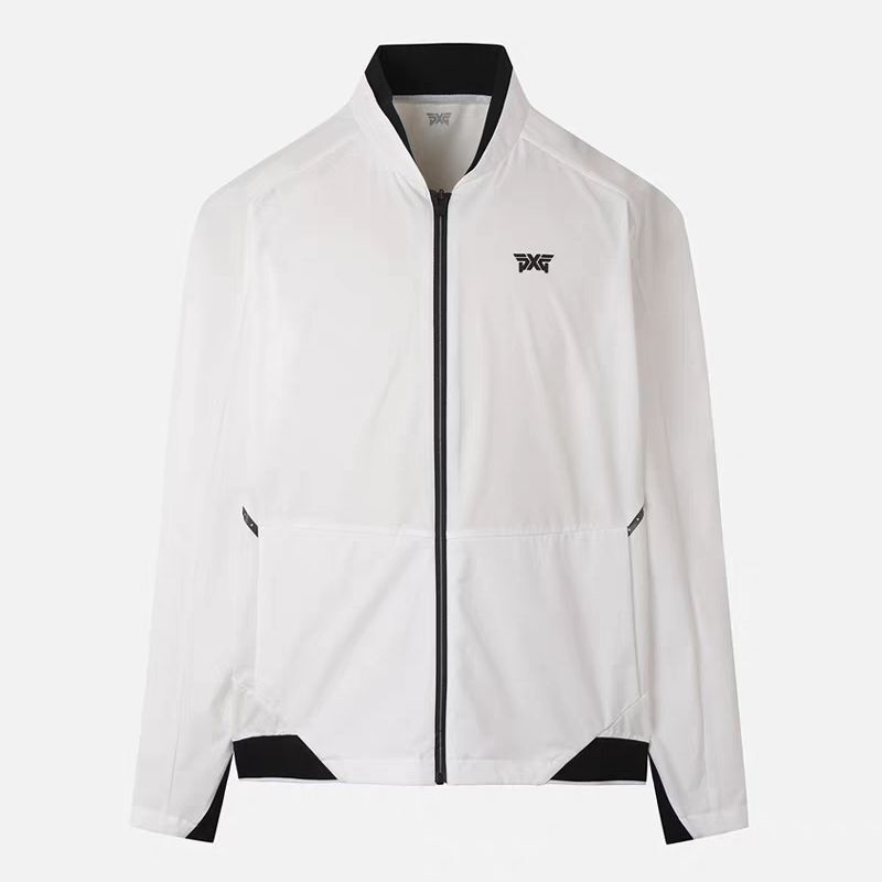 25 Korean Style Original Single Golf Men's Early Autumn New Zipper Jacket Outdoor Sports Loose Versatile Long-Sleeved Jacket
