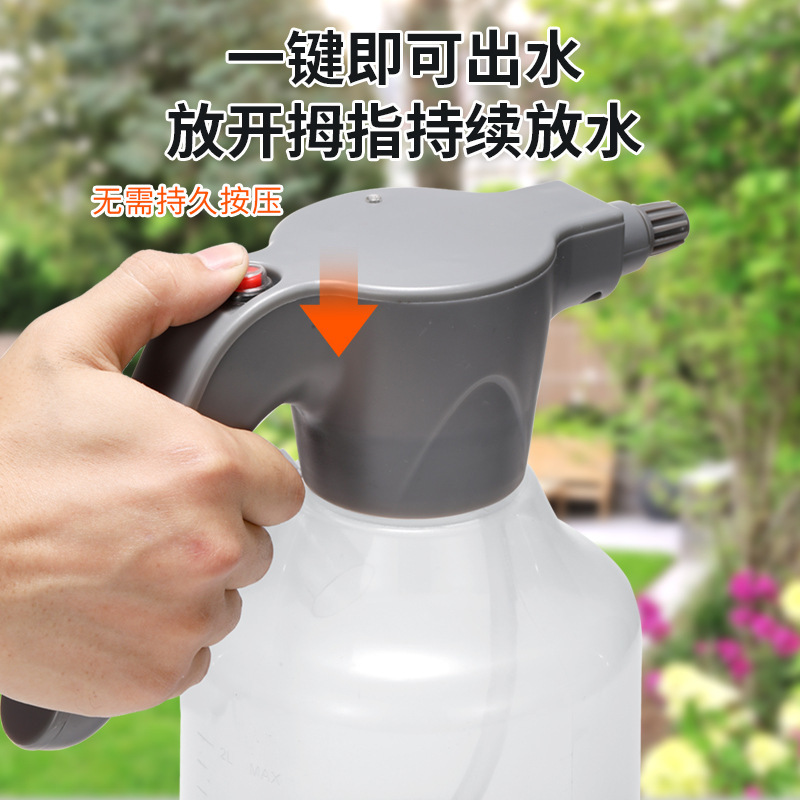 充電式電動スプレーポットに水をやる水筒神器家庭用噴霧器高圧スプレーポット多機能霧化スプレーポット|undefined