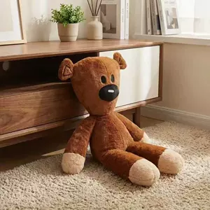 Bean Bear Doll Teddy Bear Plush Toy Large Healing Pillow Children's Comfort Doll Birthday Gift