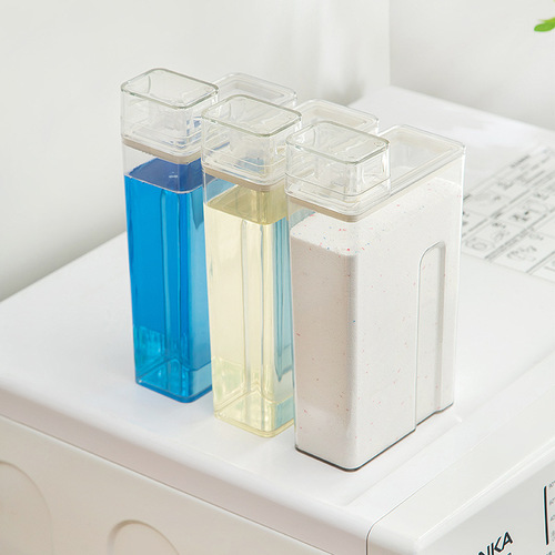 Cross-border large-capacity liquid detergent refilling bottle, clothing softener empty bottle, bathroom shower gel refill replacement bottle