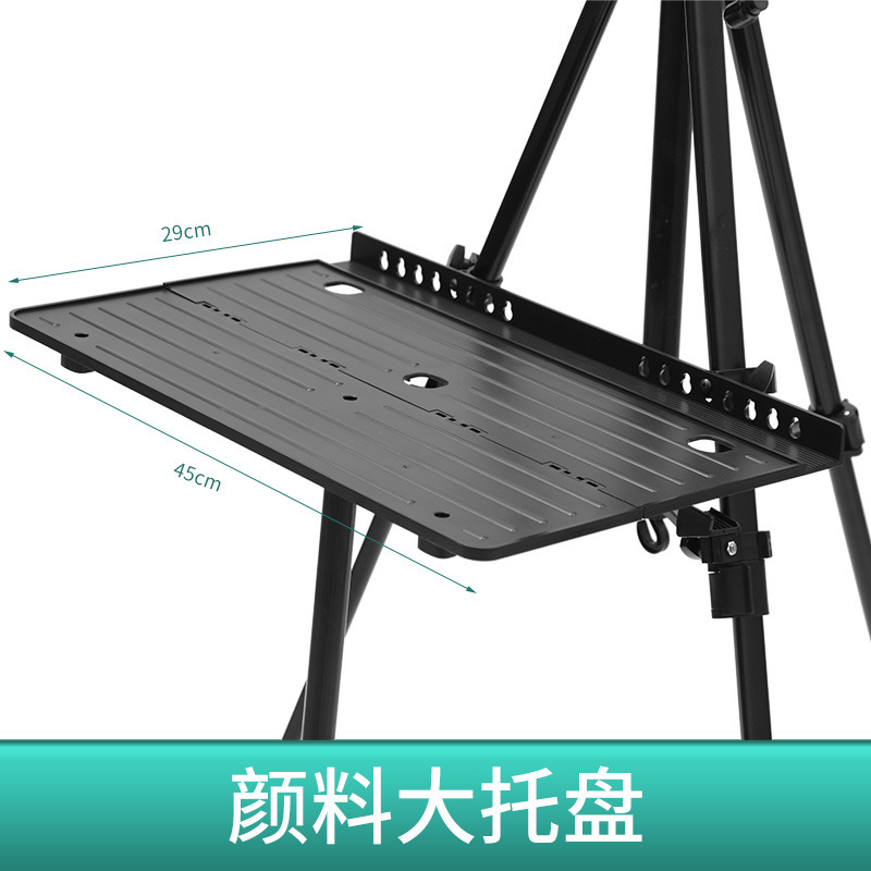 Caballete de aleación de aluminio, caballete plegable, caballete triangular especial telescópico portátil, caballete de metal de mano de hierro