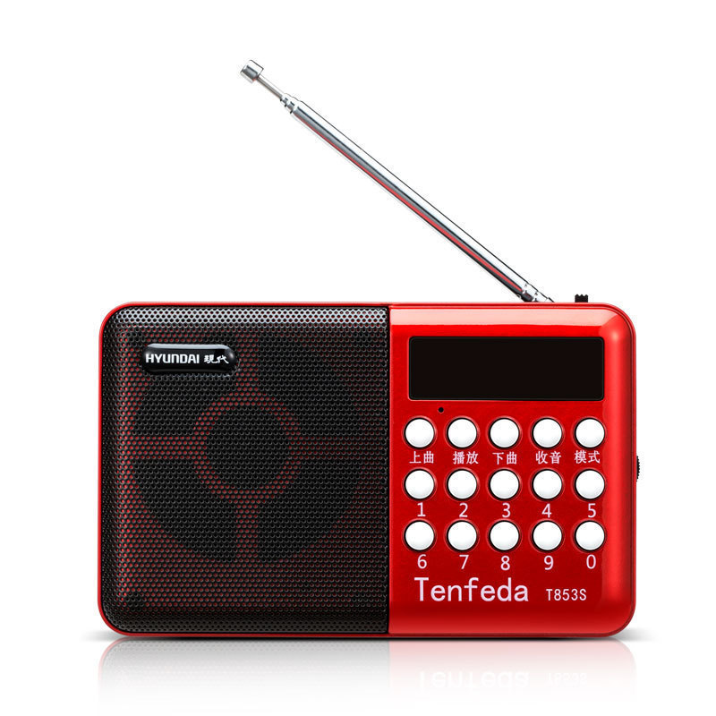 Jinzheng KK69BT Bluetooth 高齢者カードラジオ放送歌唱機ポータブル充電式プレーヤー|undefined