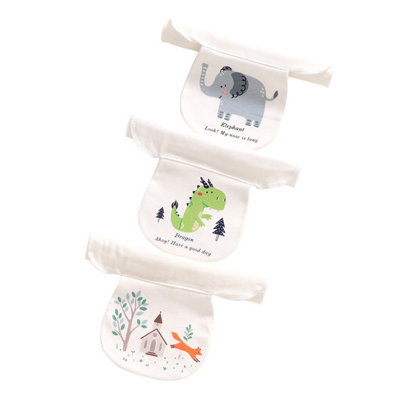 Children's Cotton Sweat-absorbent Towel Kindergarten Boys and Girls Pad Back Towel Antiperspirant Cotton Gauze Baby Sweat-absorbent Towel
