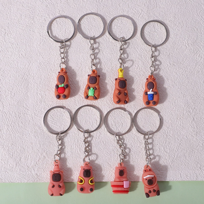 Keychain for students, toy, doll with accessories