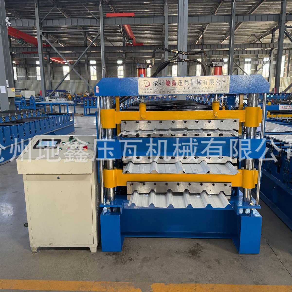 彩钢琉璃瓦压瓦机 彩钢压瓦机设备 冷弯机械制作设备