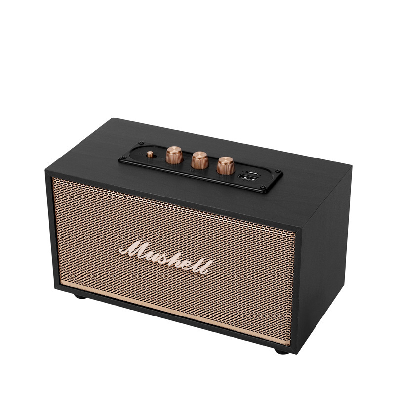 クロスボーダー卸売 XM-301 レトロ Bluetooth スピーカー木製ポータブル hifi オーディオ家庭用屋外サブウーファー|undefined