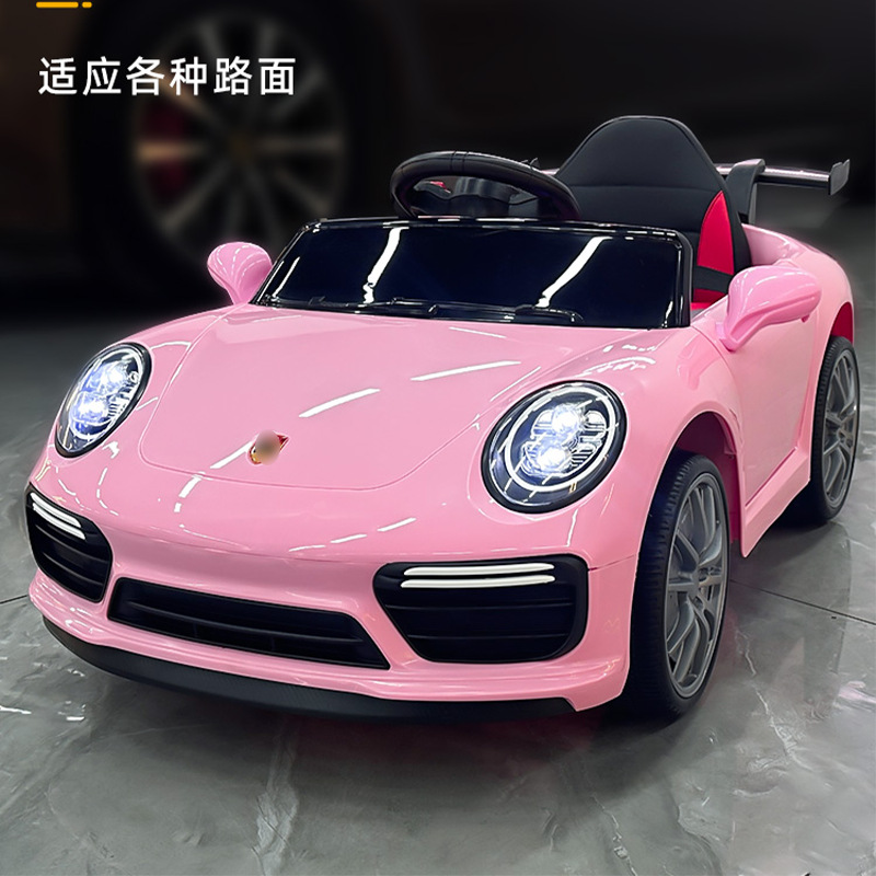 Coche eléctrico para niños Coche de control remoto de cuatro ruedas para hombres y mujeres Auto-conducción Internet celebridad carga columpio tracción en las cuatro ruedas solo coche de juguete