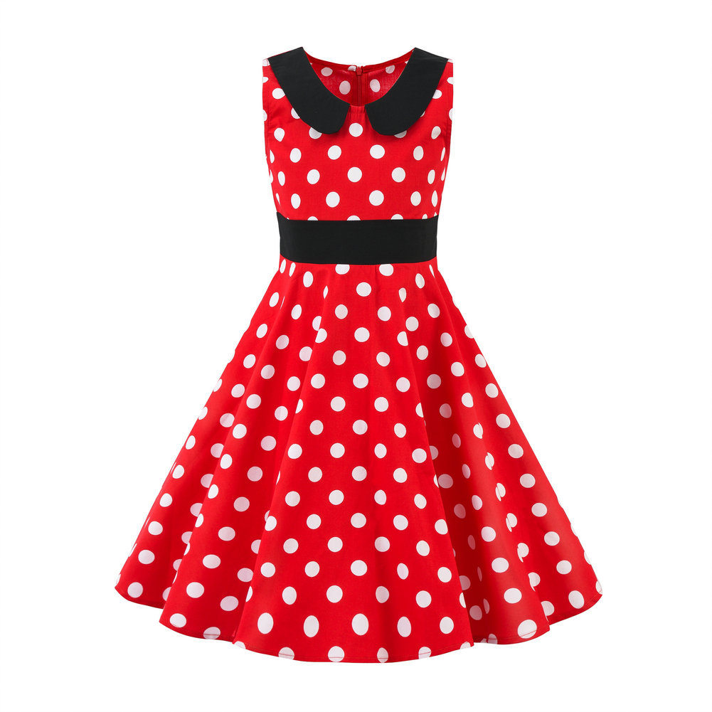 CBW3015 красный фон с крупными белыми пятнами