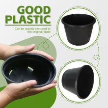 H 90143 Small Size Frosted PP Flower Pot ĥɰ���ϻ��� �羳ר