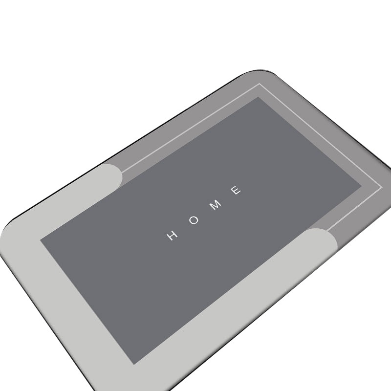 Alfombra absorbente de barro de diatomeas suave alfombra de baño antideslizante alfombra de baño alfombra de la puerta