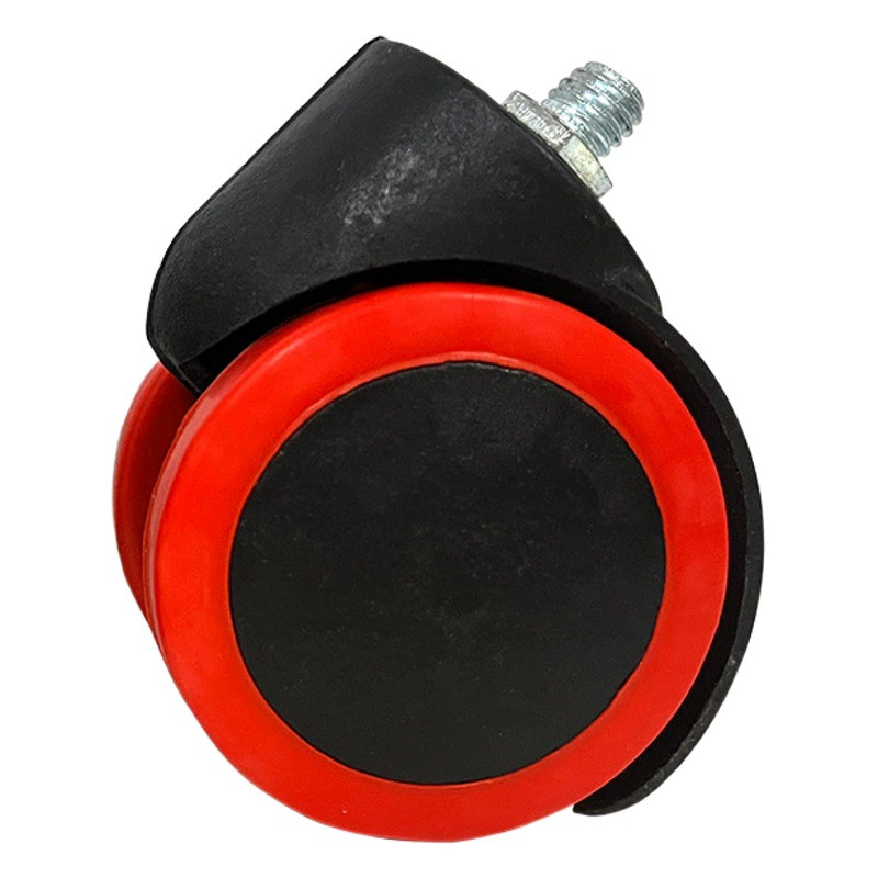 Красная винтовая Пряжка колеса без тормозов мебельный шкаф электрический прибор универсальное колесо багаж плоский бесшумный заклинателя оптовый Производитель