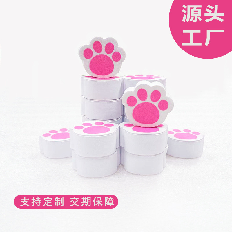 Creative Cat Claw mirror cleaning sponge glass mirror stain cleaning mirror scale removal sponge in stock