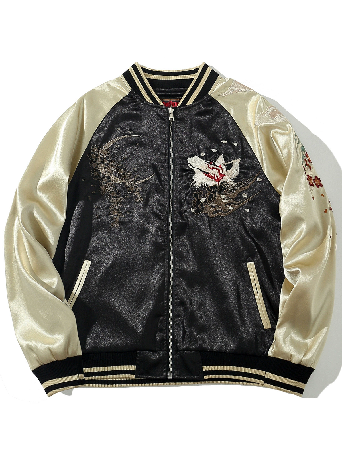 华夏君品 Genuine jacket, baseball uniform, Chinese style