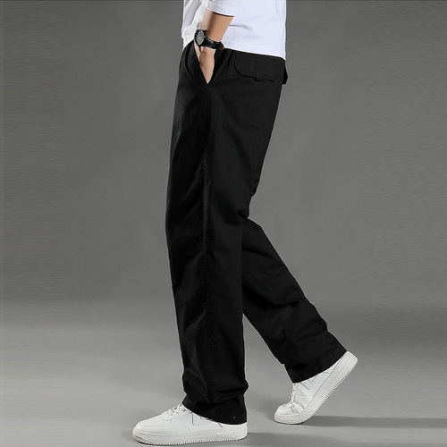 Workwear Pants for Men - Durable and Stain-Resistant Welding Safety Pants for Spring and Autumn - Loose Straight Leg, Large Size - Cross-Border Trade