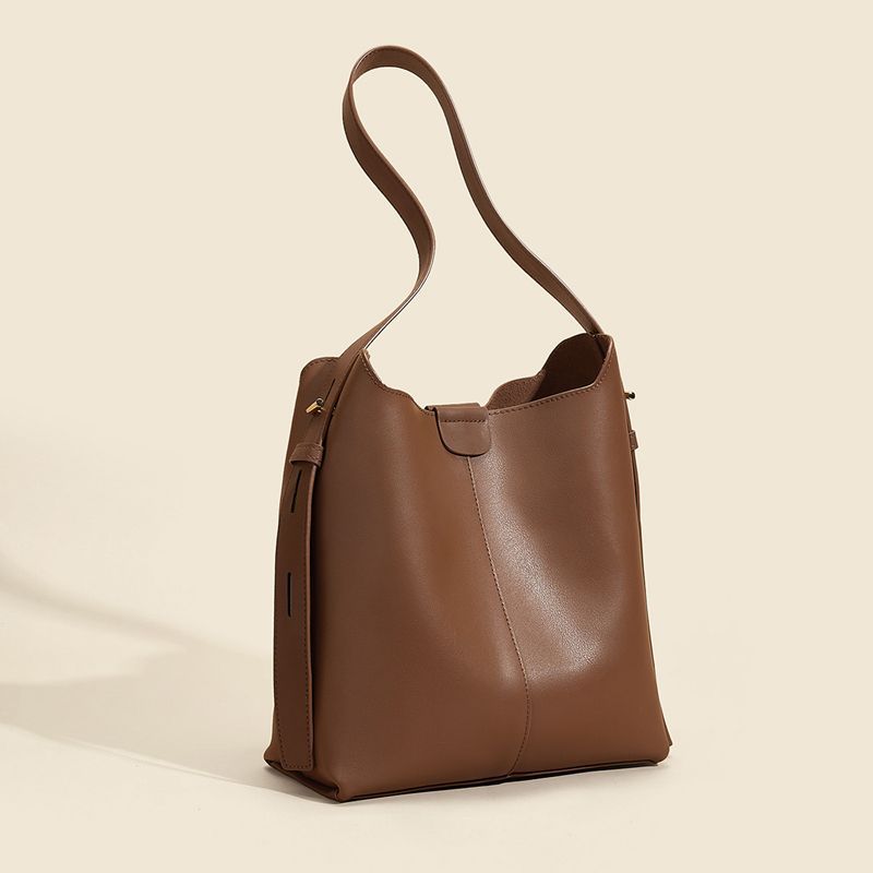 Wholesale 2026 New Autumn/Winter Women's Crossbody Bag, Commuter Bucket Bag, High-Quality Texture Large Capacity Shoulder Underarm Bag - Thumbnail 7