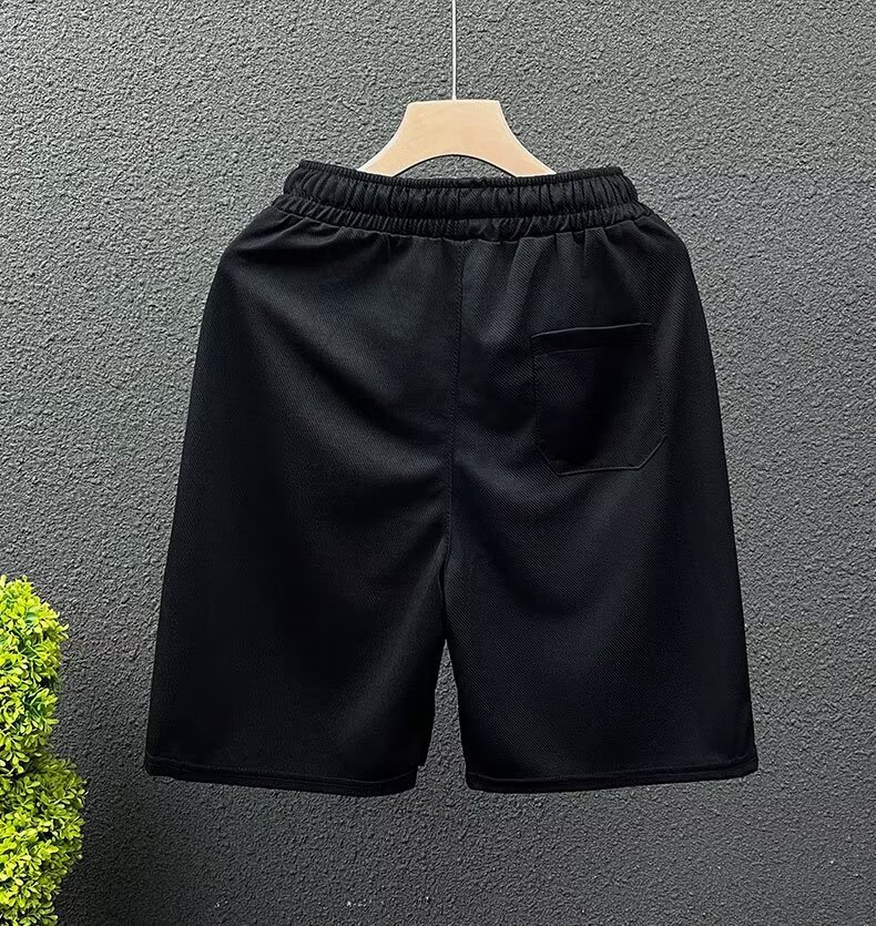 Premium Men's Casual Breathable Loose Fit Summer Striped Knee-Length Outdoor Shorts_viptrois.com