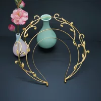 Новый Hanfu Цветочная ветвь Богоматерь ореол для волос Корона для волос DIY Древний ветер виноградная лоза для волос аксессуары для волос Корона для волос