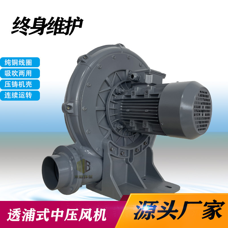 透浦中压2.2kw专用化肥发酵通风工业排烟通风注塑上料锅炉送风助