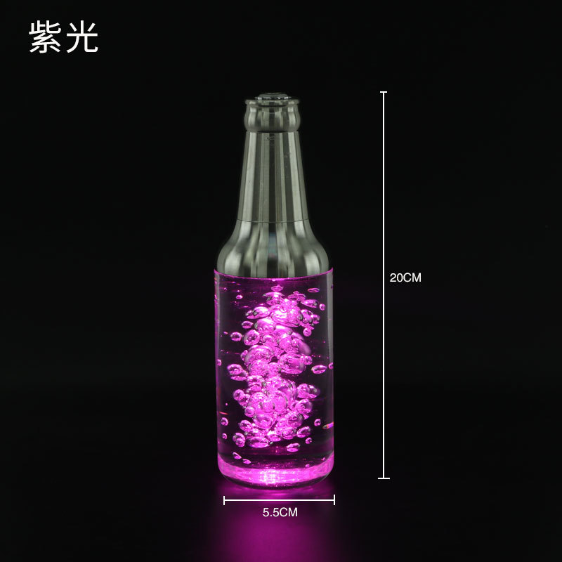 LED creativo pantalla táctil lámpara de mesa bar claro bar comedor bar Mesa lámpara KTV discoteca bar atmósfera decorativa lámpara de vino botella lámpara