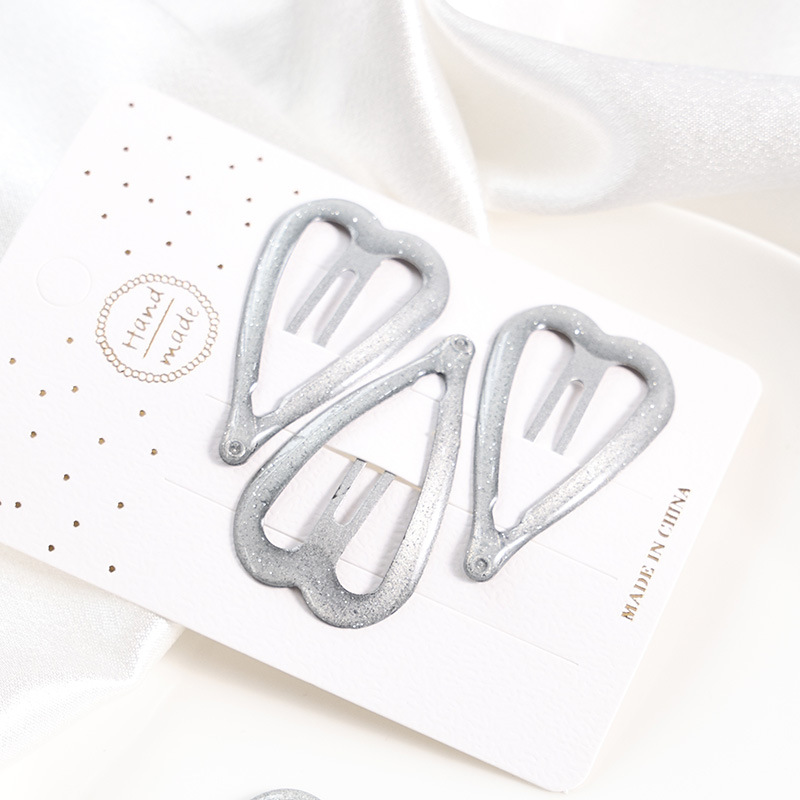 Broche BB con Estrellas para Fleco de Metal Estilo Y2K para Niñas