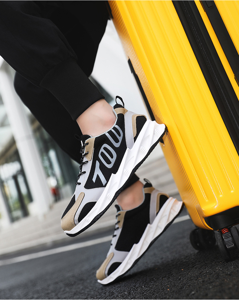 Scarpe da tennis da uomo Scarpe da passeggio Scarpe da corsa Sneakers Tessuto in tela Calzature traspiranti facili da pulire_voghion.com