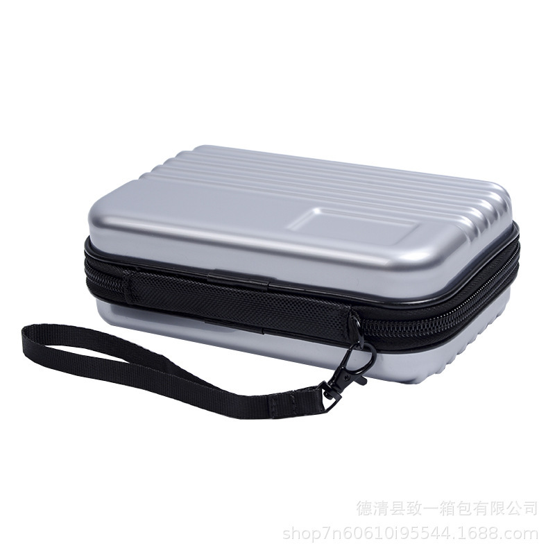 Neceser Rígido Portátil de ABS y PC, Impermeable y Ultraligero, para Viajes