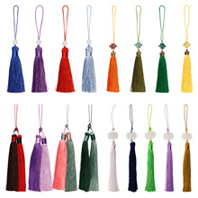 莲花玉片中国结流苏穗子中国结挂件吉祥家居挂饰灯笼吊穗中国特色