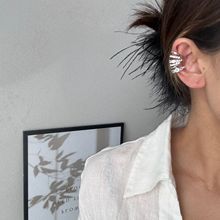 冷淡风多层锆石耳骨夹轻奢高级感耳环2025新款爆款无耳洞耳夹耳饰