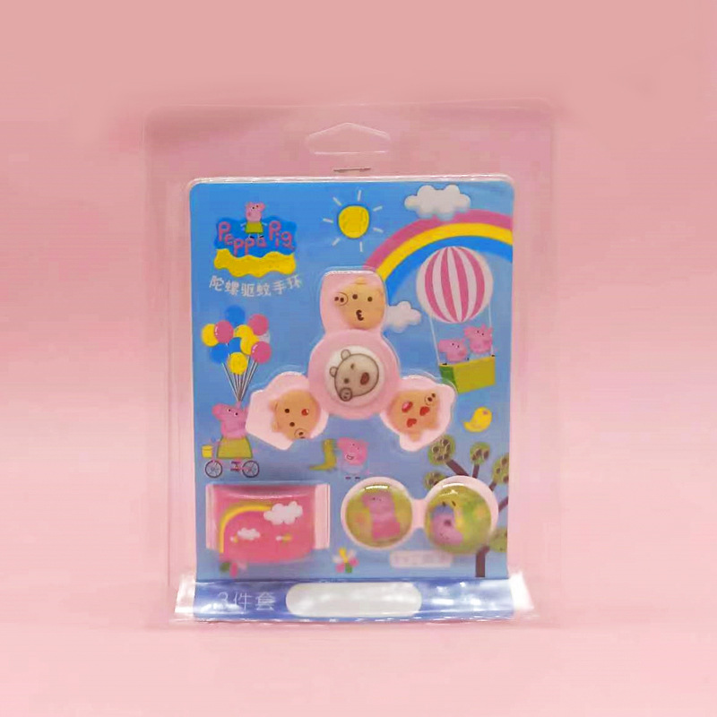 Pulsera de aceite esencial de planta coreana, pulsera de reloj, anillo de papa, giroscopio giratorio para niños, brazalete para niños