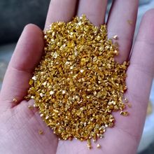 金沙 碎金 银沙碎 聚宝盆用配件 财神米 金财米 金子电镀金色