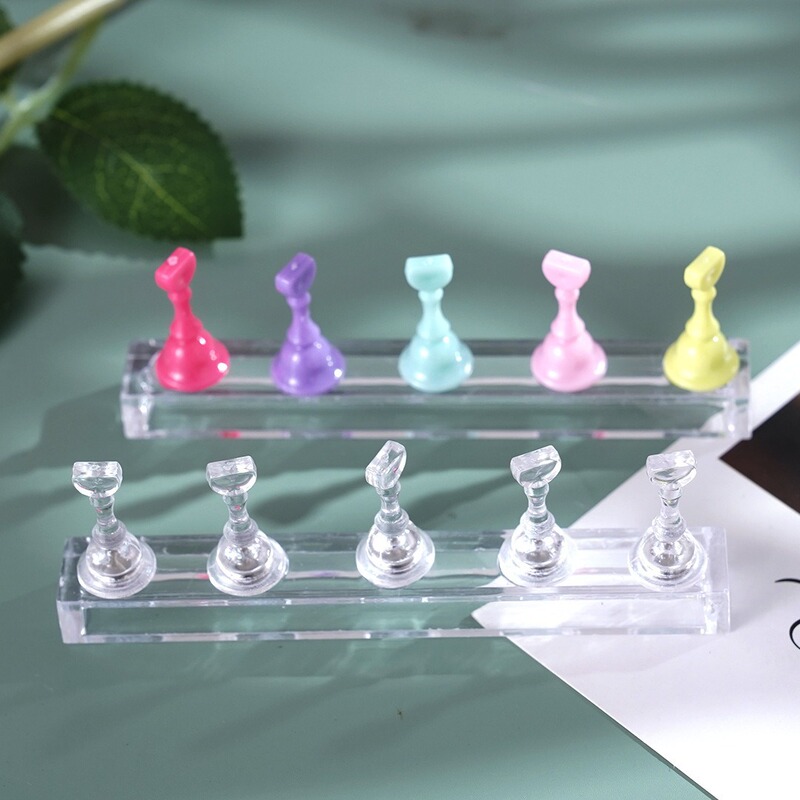 Nail Art Chess Piece Nail Holder, Colorful Nail Tips Practice Stand, Wearable Nail Board, Magnetic Nail Holder, Nail Art Tools Nail Art Chess Piece Nail Holder, Colorful Nail Tips Practice Stand, Wearable Nail Board, Magnetic Nail Holder, Nail Art Tools