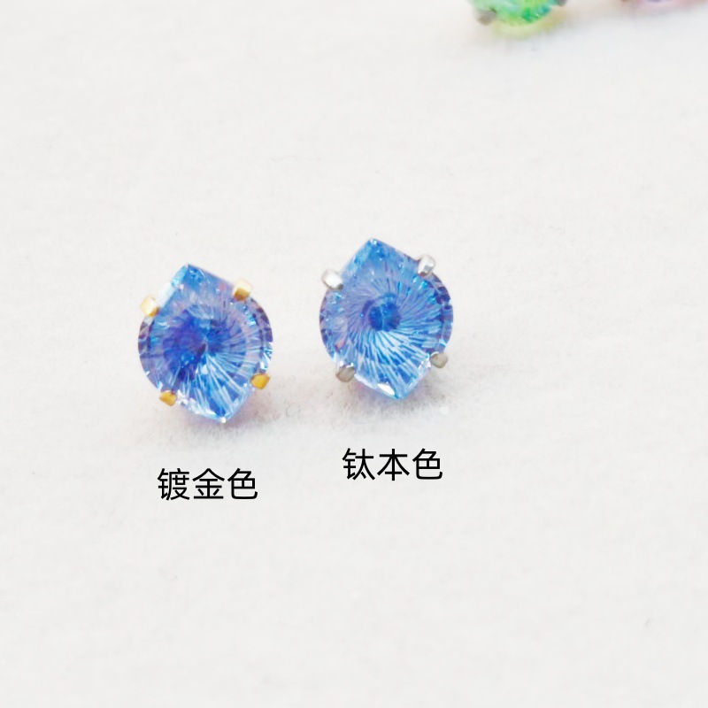 F136 Titanium Alloy Angel Eye Ear Studs Wholesale Cochlear Studs Bone Studs Replacement Heads with 0.9 Thread detail image 11