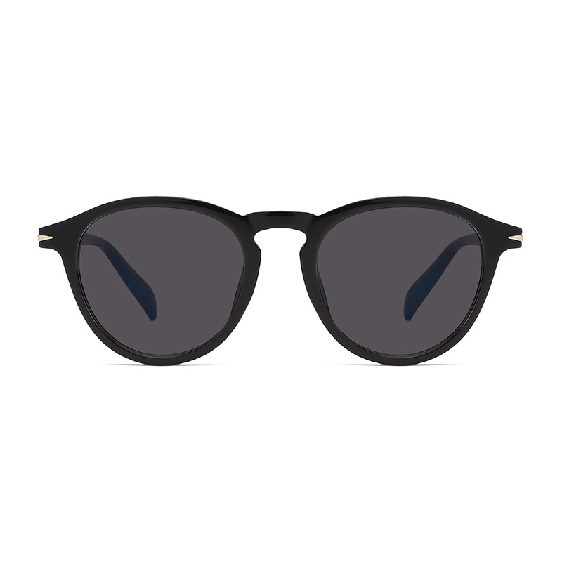 Gafas de sol de moda punk retro, montura redonda, personalidad, celebridades de Internet, gafas de sol de tiro callejero, gafas de sombra de conducción para viajes al aire libre