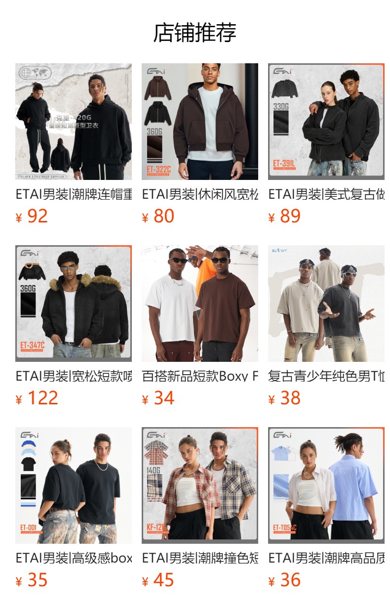 预览状态下无法点击,发布后,可点击跳转到对应的商品页面