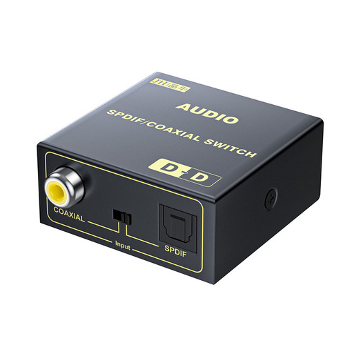 Jinghua Digital to Analog Audio Converter Dual-chip Fiber Coaxial Signal Analog to Digital Decoder