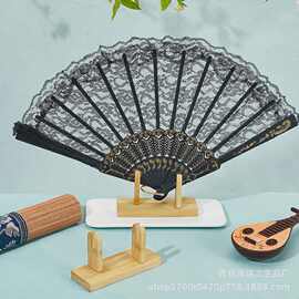 木制折扇扇架扇子支架展示架摆放架扇子展示底座陈列架