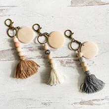 �W�������ׁ��L �ֹ��޾����K��ɫ���z��ľƬ�촮耳׿�Keychain