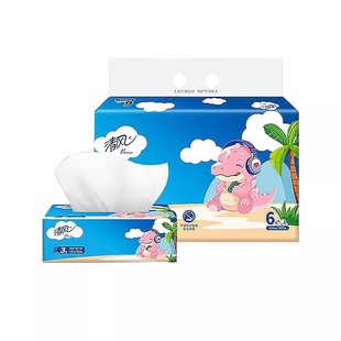Qingfeng Tissue Napkins 3 Layers 100 Sheets Original Wood Pulp Paper Towels Suitable for Mothers and Babies Value-For-Money Package