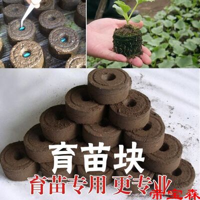 General type Peat soil grow seedlings Organic soil matrix compress Nursery soil Peat plant 30 Block package