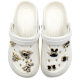 One-piece hole shoes accessories DIY point oil Love rose women's shoes accessories Star garden shoes accessories accessories