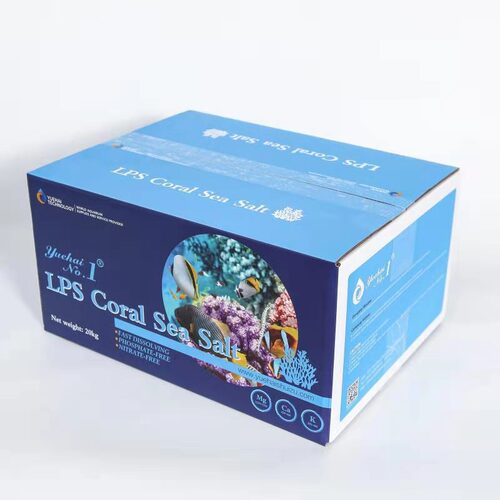 Yuehai Technology Seawater Salt SPS LPS Fish Salt Economical Special Salt 20KG Box 3 Packs 6.7KG