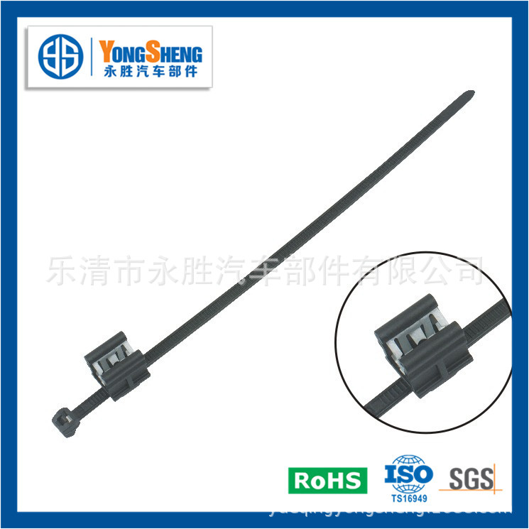 156-00673  国产扎带 汽车专用扎带 钢卡扎带海尔曼