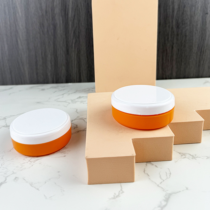 厂家直销60牙30ml面霜罐身体乳日用旅行分装卸妆膏清PP塑料罐