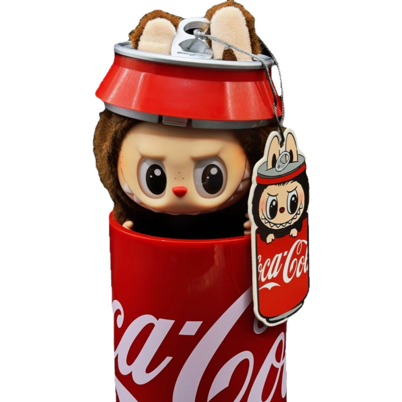三代目ラブブ コーラバブルマートシリーズ シットパーティー トレンドのビニールぬいぐるみ ブラインドボックス POPMART|undefined