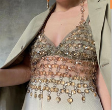 2022欧美跨境货源新款速卖通亚马逊性感宝石拼接露背背心LBZ20275